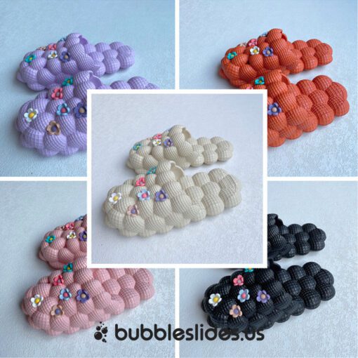 Conception de fleurs Bubble Slides