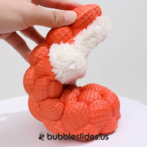 Orange Bubble Slides Winter Warmer Edition - Bild 4