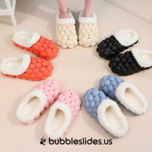Orange Bubble Slides Winter Warmer Edition - Bild 2