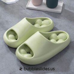 Palla da massaggio Olive Bubble Slides Edizione antiscivolo