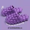 Púrpura Bubble Slides