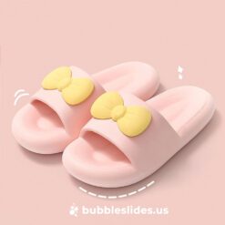 Bubble Slides Pantuflas Lazo Que Combinan Comodidad Y Estilo