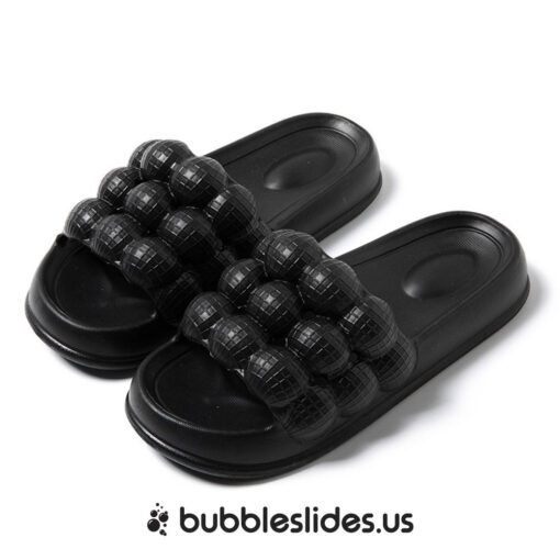Bubble Slides Bathroom Non-Slip Black Edition