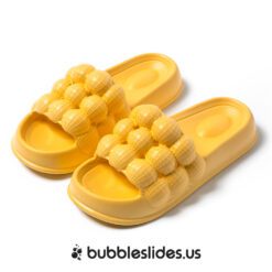 Yellow Bubble Slides Bathroom Non-Slip